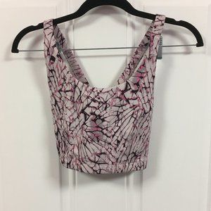 Joy Lab Sports Bra Glass Print NWT - XS